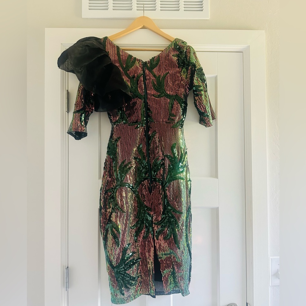 Sequin Customized Occassion Dress - Picture 9 of 9